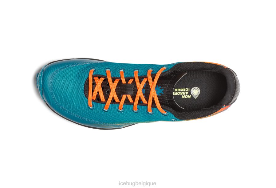 chaussure Icebug accéléritas8 rb9x océan/orange femmes R064J7