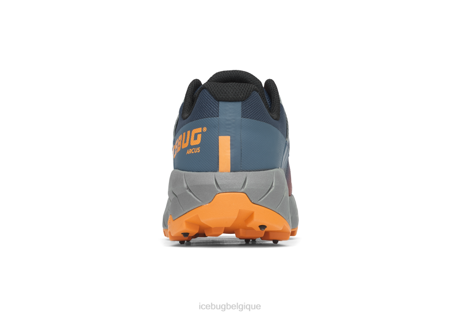 chaussure Icebug arcus bugrip ciel nocturne/orange femmes R064J13