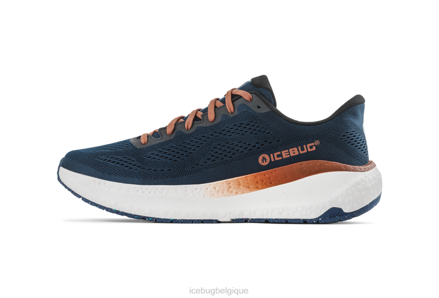 chaussure Icebug aura rb9x en cours d'exécution bleu profond/cuivre femmes R064J2