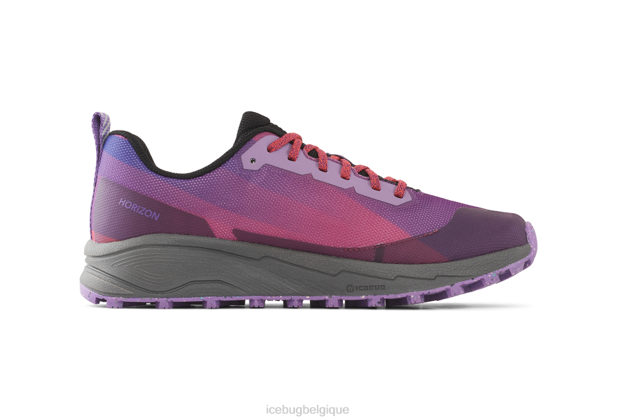 chaussure Icebug horizon rb9x raisin/rouge bonbon femmes R064J6