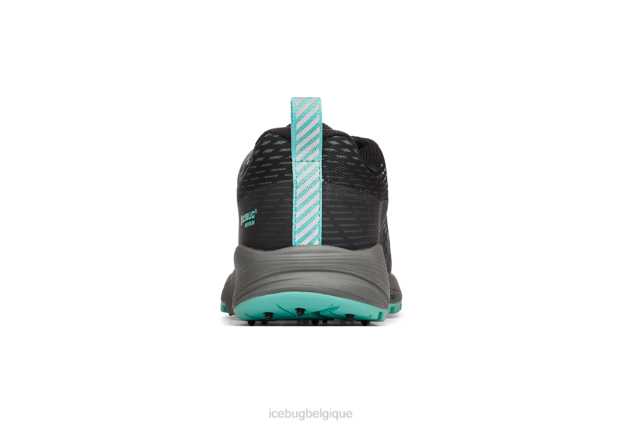 chaussure Icebug newrun bugrip gtx brume noir/jade femmes R064J11