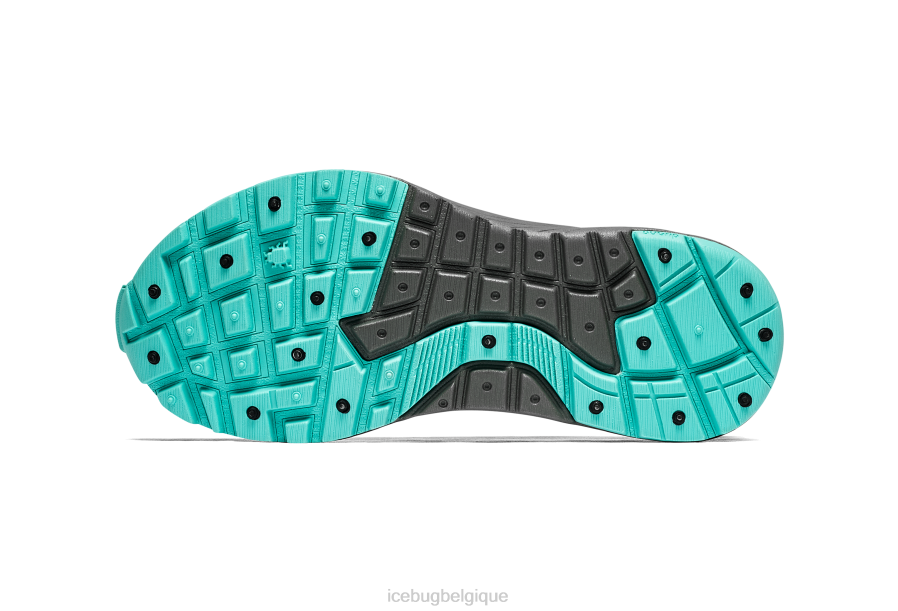 chaussure Icebug newrun bugrip gtx brume noir/jade femmes R064J11