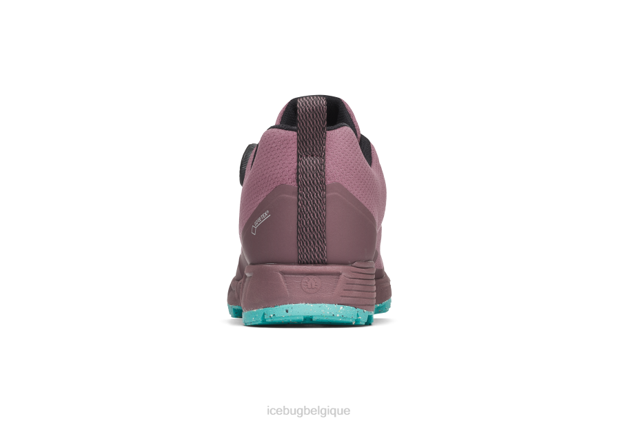 chaussure Icebug rover rb9x gtx poussière de prune/menthe femmes R064J15