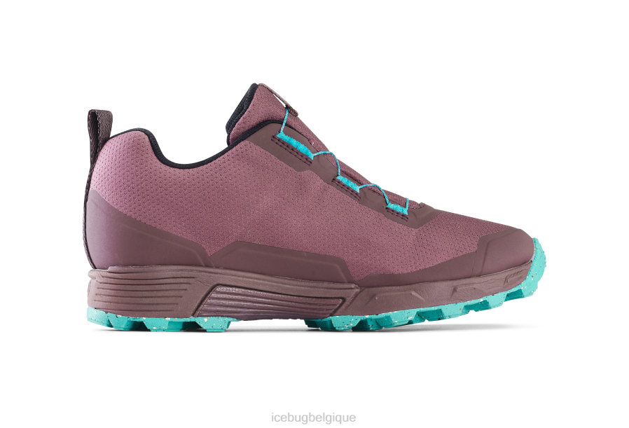 chaussure Icebug rover rb9x gtx poussière de prune/menthe femmes R064J15