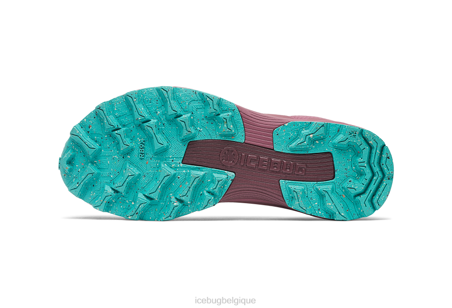 chaussure Icebug rover rb9x gtx poussière de prune/menthe femmes R064J15