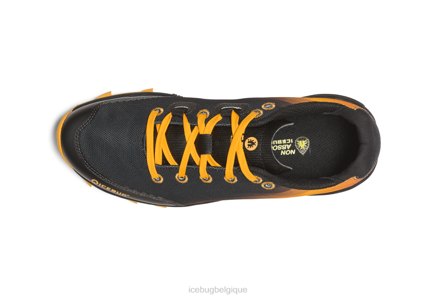 chaussure Icebug zèle5 olx noir/orange feu femmes R064J9