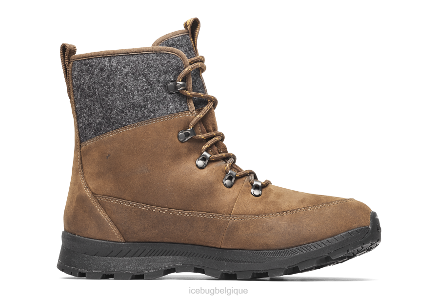 chaussure Icebug adak rewool michelin café/gris femmes R064J47