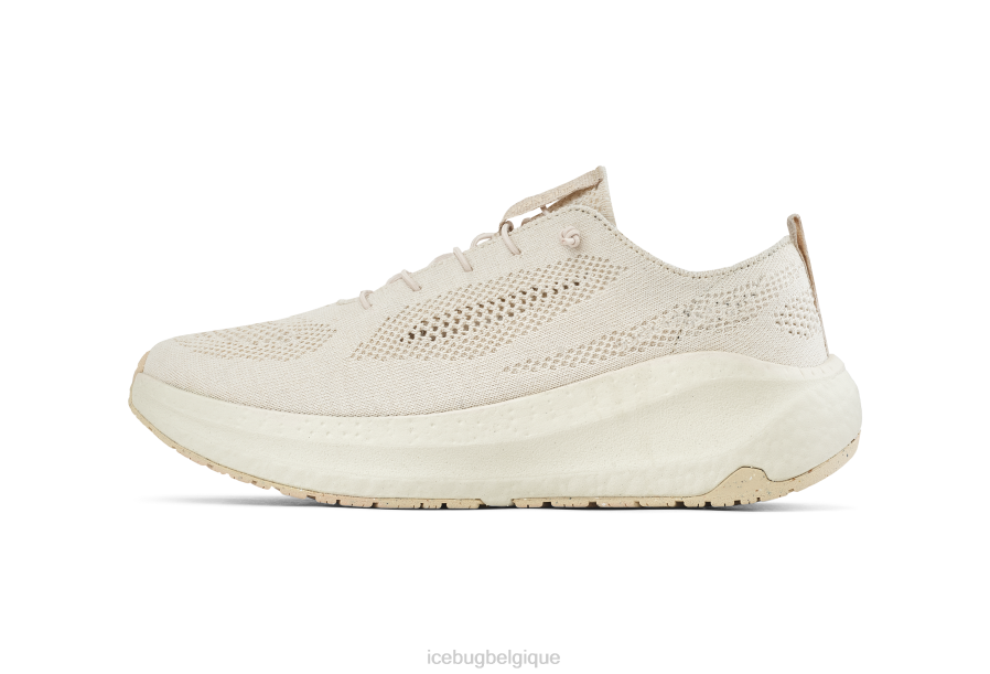 chaussure Icebug aura rewool rb9x marche sable blanc femmes R064J20