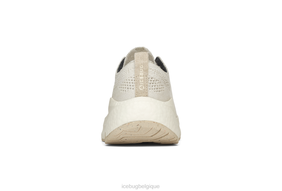 chaussure Icebug aura rewool rb9x marche sable blanc femmes R064J20