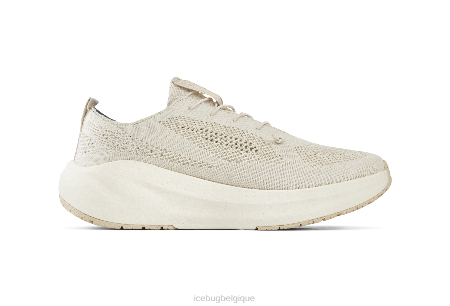 chaussure Icebug aura rewool rb9x marche sable blanc femmes R064J20