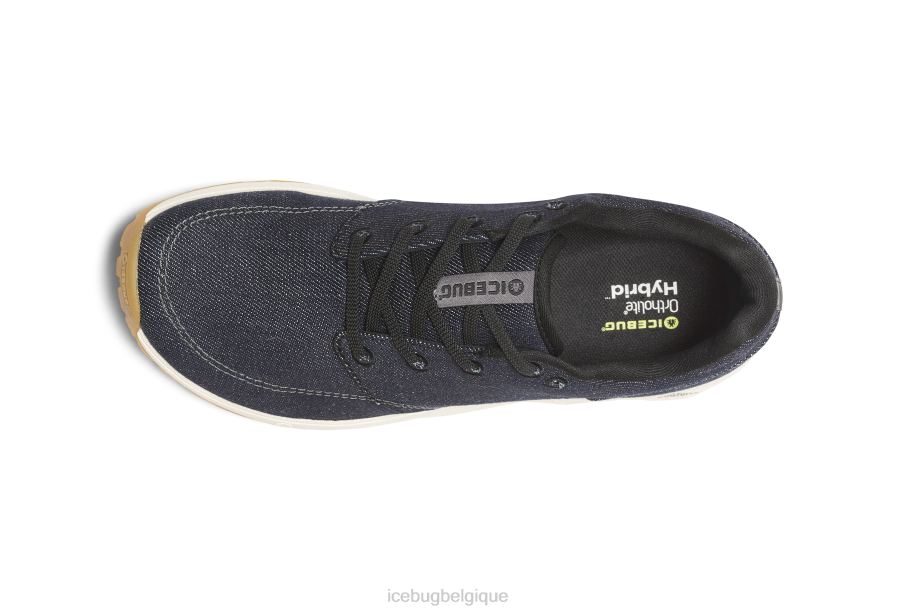 chaussure Icebug réutiliser la biosole v1 bleu acier femmes R064J33