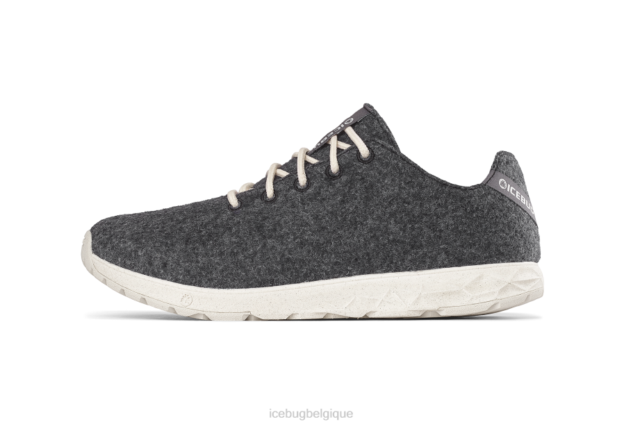 chaussure Icebug semelle biologique eide rewool gris foncé femmes R064J24