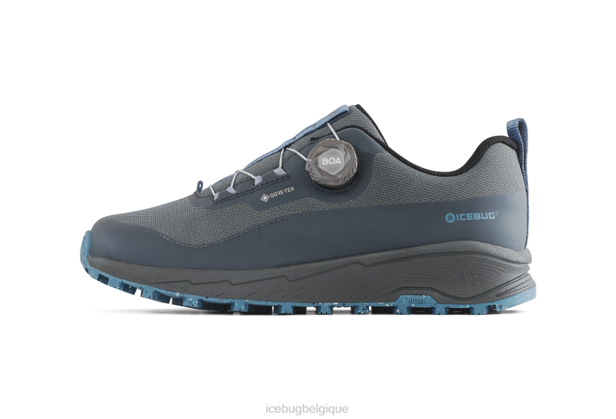 chaussure Icebug brume rb9x gtx frêne/bleu acier femmes R064J52