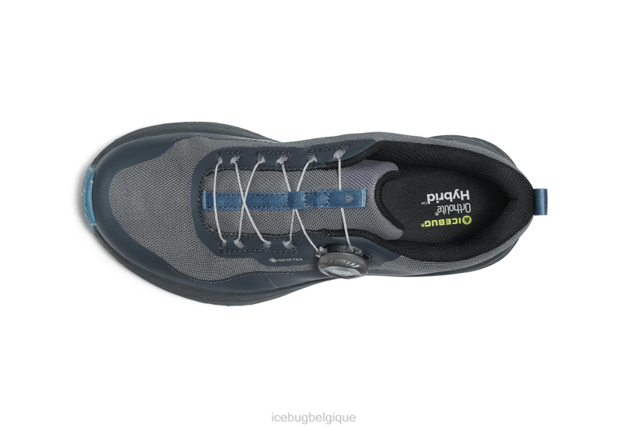 chaussure Icebug brume rb9x gtx frêne/bleu acier femmes R064J52