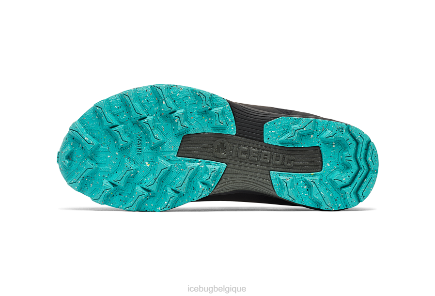 chaussure Icebug rover mi rb9x gtx noir/menthe femmes R064J51