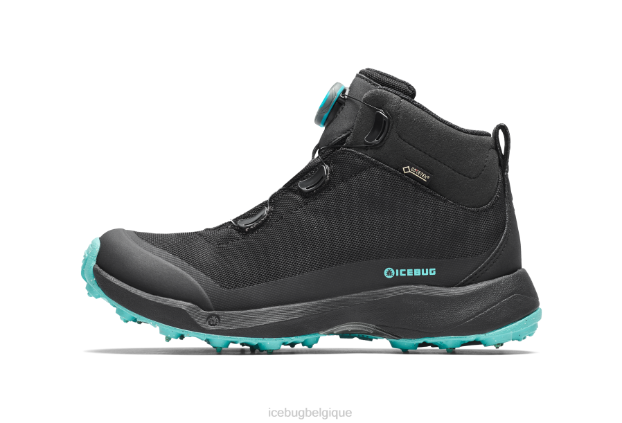 chaussure Icebug stavre bugrip gtx brume noir/jade femmes R064J56