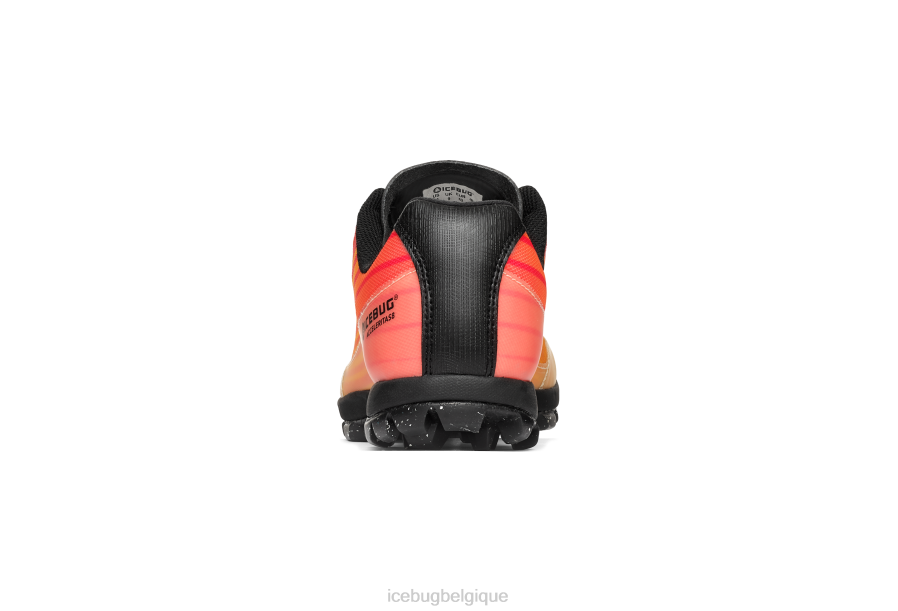 chaussure Icebug accéléritas8 rb9x orange/noir Hommes R064J66