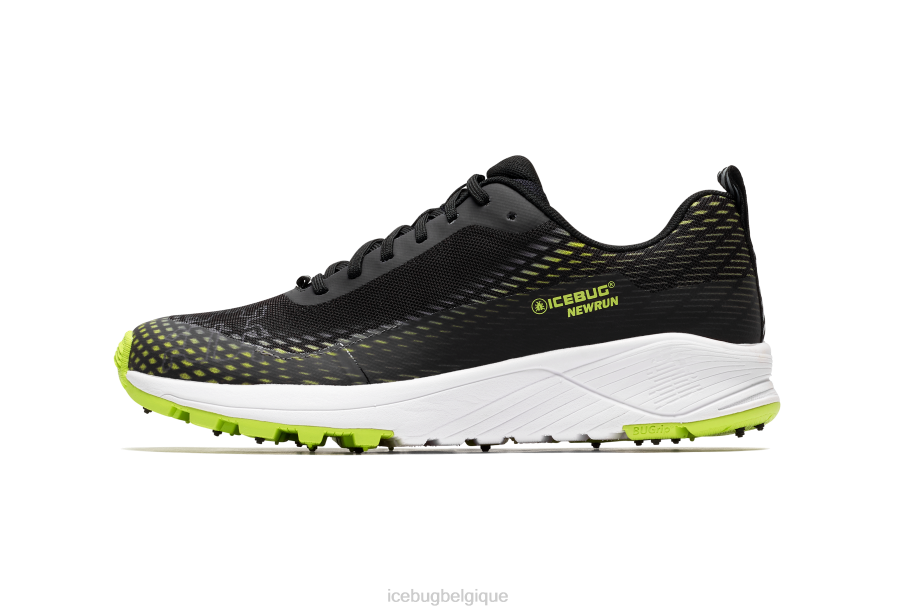 chaussure Icebug bugrip de nouvelle exécution noir/poison Hommes R064J75