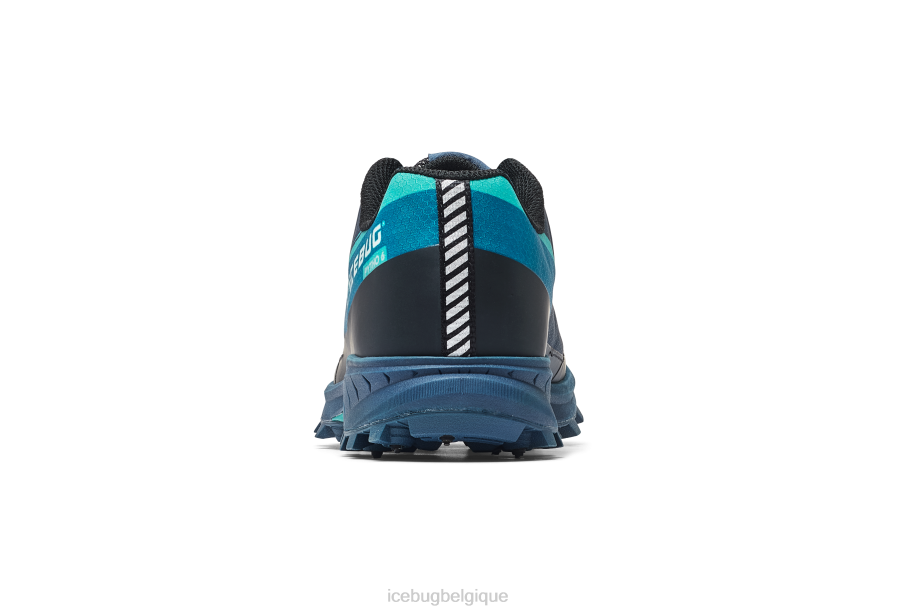 chaussure Icebug bugrip python6 bleu foncé/menthe Hommes R064J68