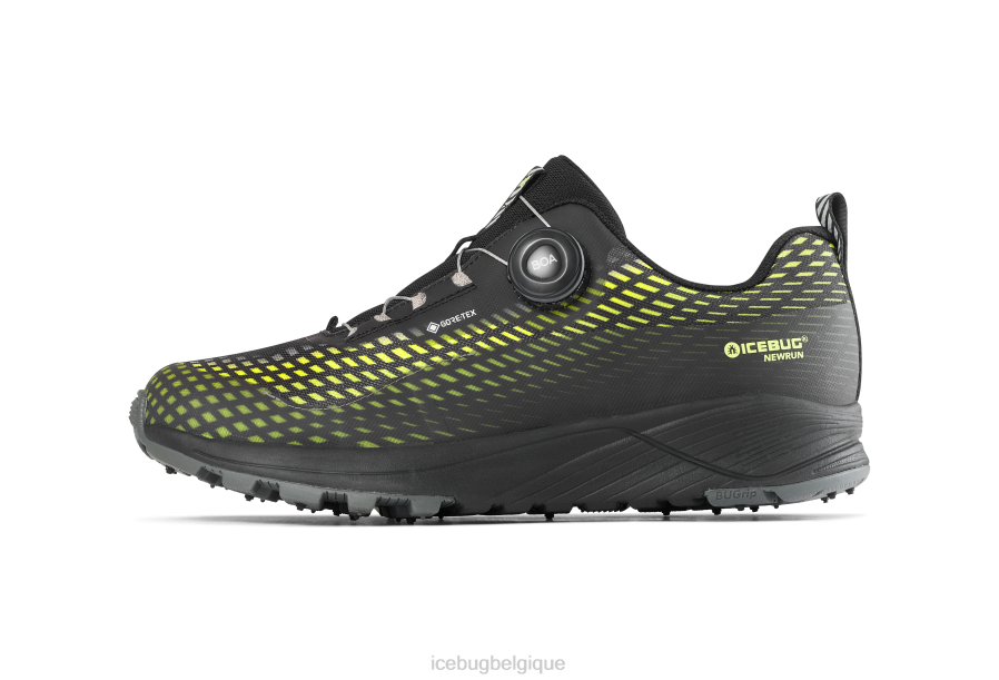 chaussure Icebug newrun bugrip gtx noir/poison Hommes R064J74