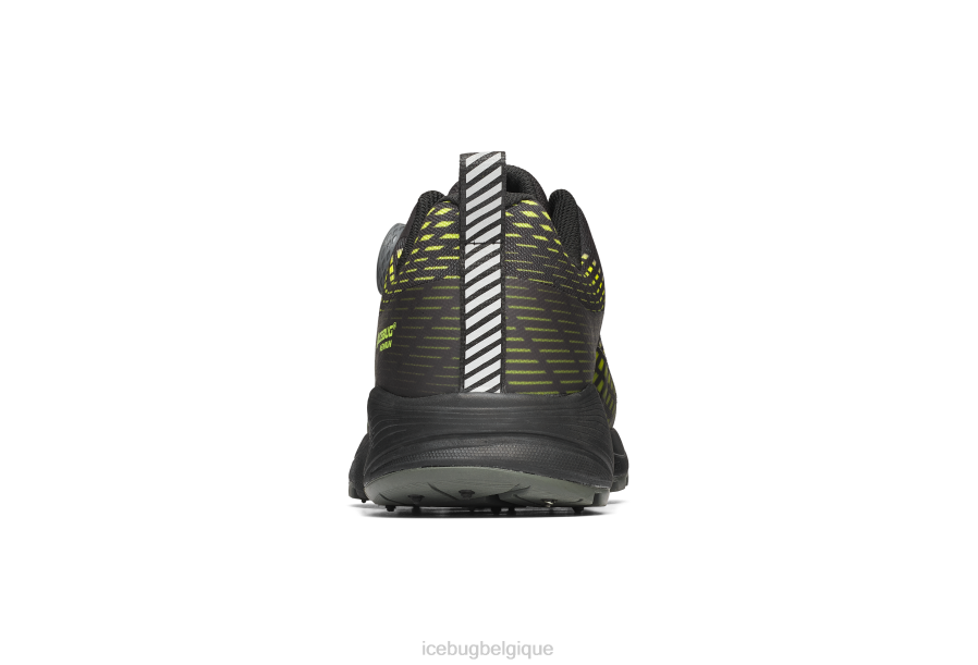 chaussure Icebug newrun bugrip gtx noir/poison Hommes R064J74
