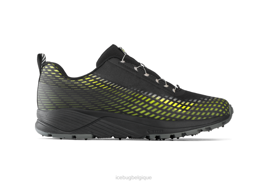 chaussure Icebug newrun bugrip gtx noir/poison Hommes R064J74