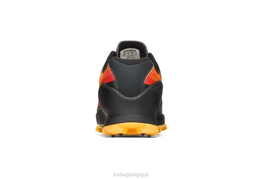 chaussure Icebug zèle5 olx noir/orange feu Hommes R064J71