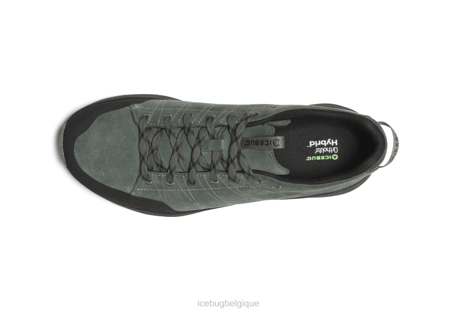 chaussure Icebug peu rb9x gris pin/noir Hommes R064J78