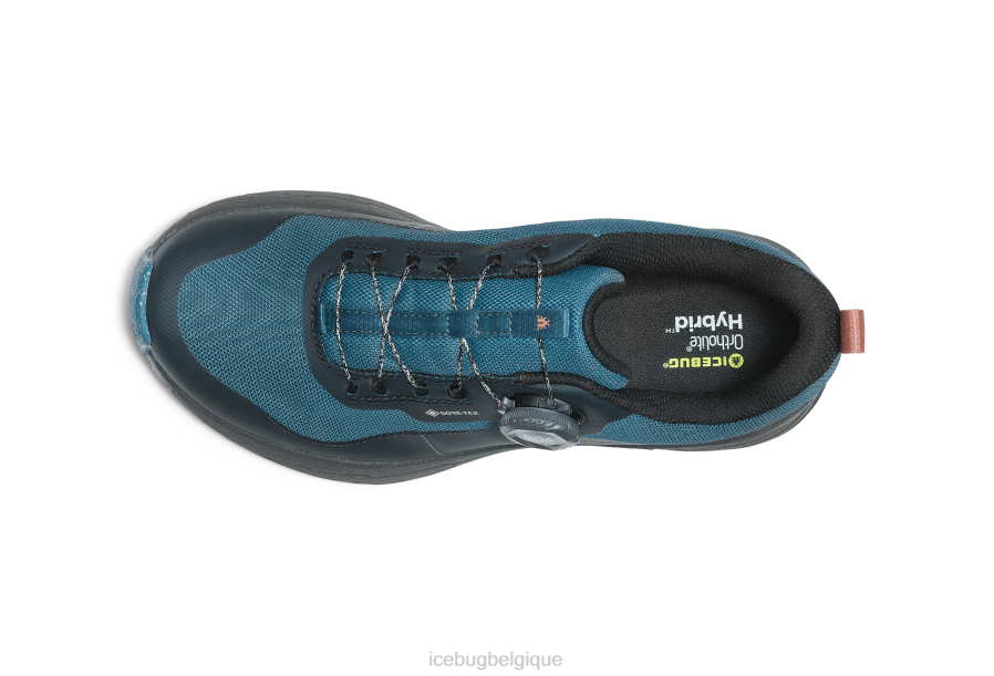 chaussure Icebug brume rb9x gtx pétrole/châtaignier Hommes R064J84