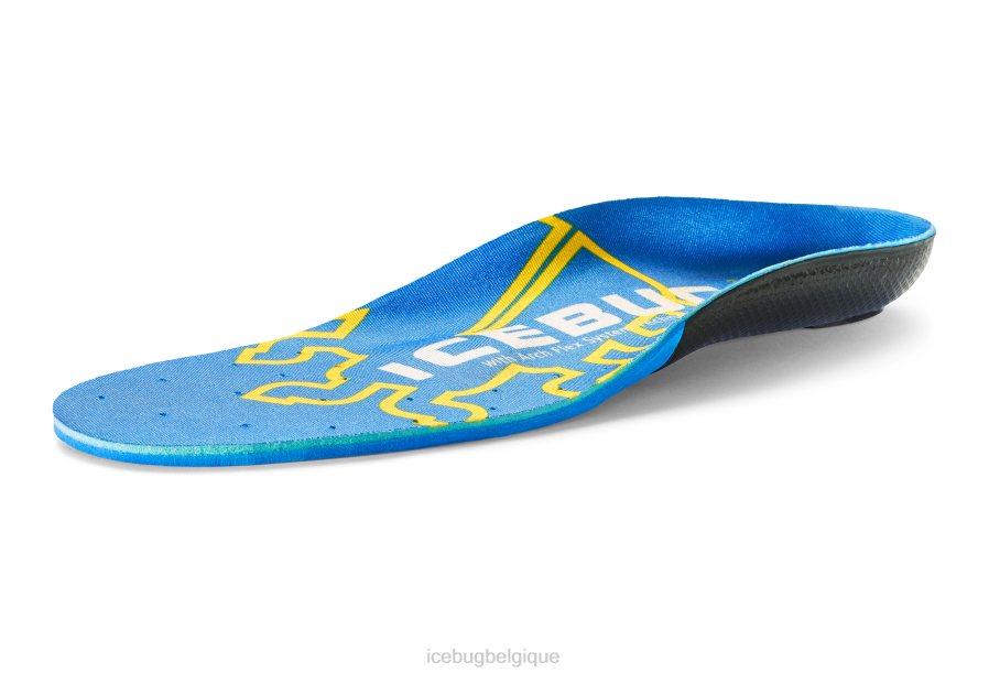 accessoire Icebug semelles confort faible bleu unisexe R064J107
