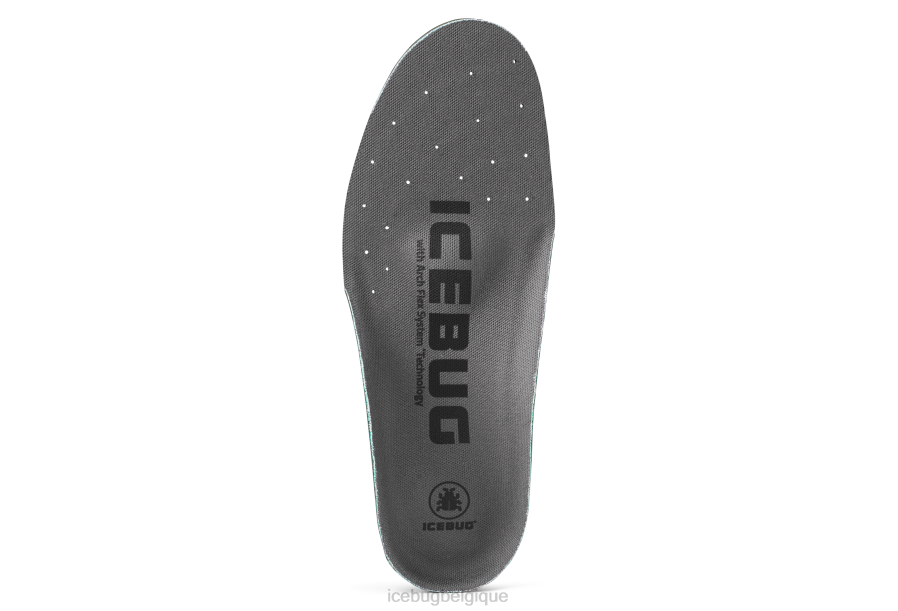 accessoire Icebug semelles confort élevé charbon unisexe R064J99